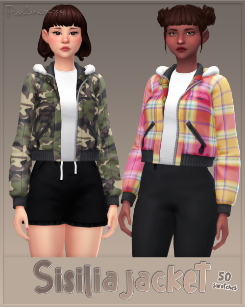 pixelunivairse:Sisilia jacket.New mesh.BGC. Download (sfs) / Mediafire.Enjoy!!!Please let me know if