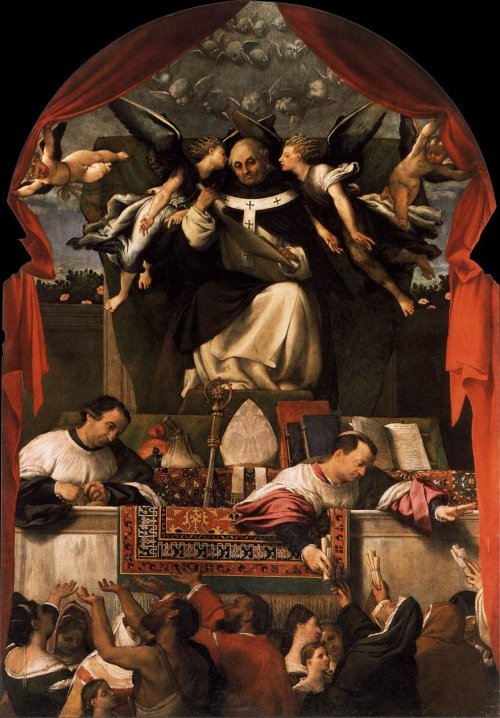 The Alms of St. Anthony, Lorenzo Lotto, 1542