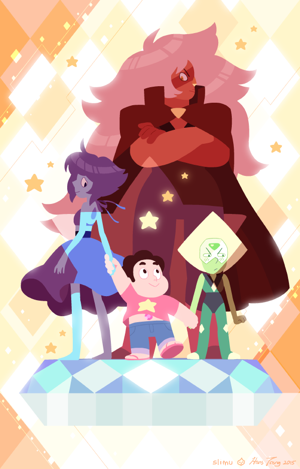 slimu:  Steven and the Homeworld Gems It was recently my one-year anniversary working on