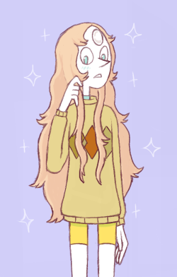 ray-shelle:  long haired sweater pearl gives