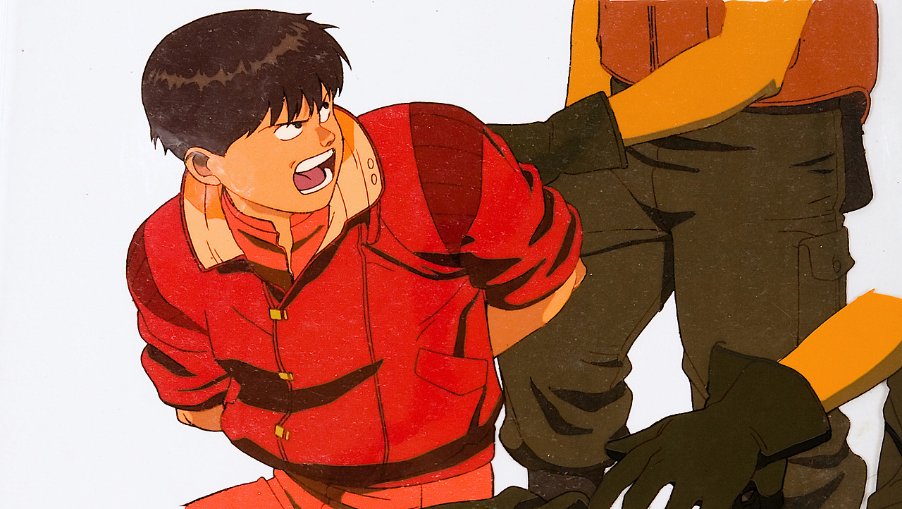 subject-28: Akira (1988) / Oversize End Cel / 435mm x 350mm Kaneda and Kaisuke are