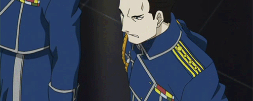 paranoid-panda:  10 things to love about FMA 2003 11/10 +1 bonus day: Roy’s love