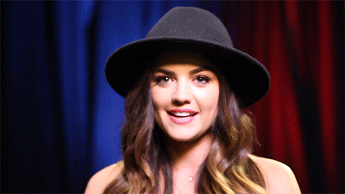mtv:  Hanging out with a pretty little liar, Lucy Hale! gifs by gavin! 