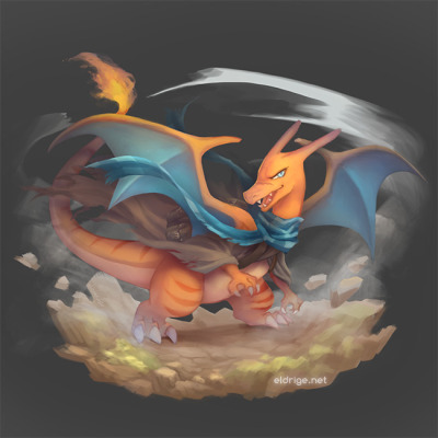 Mega Charizard X by eldrige on DeviantArt