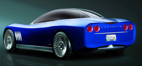 Chevrolet Corvette Moray concept, 2003, by Italdesign. The Moray was Giorgetto and Fabrizio Giugiaro