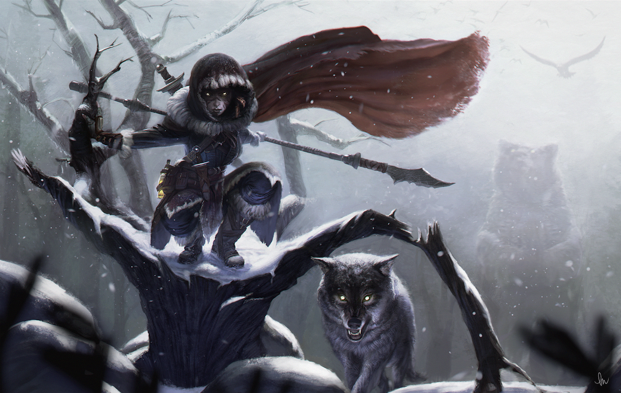 Hunting with the Spirits by CarolineGariba 