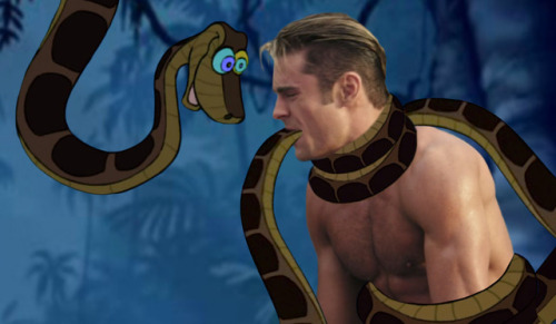 Zac Efron Hypnotized By Kaa