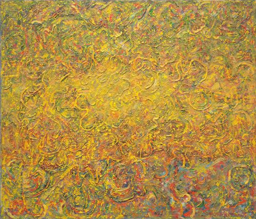 Beauford Delaney (American, 1901–1979), Composition 16, 1954-56 Oil on canvas, 31.5 