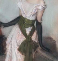 closeupofpaintings:Giovanni Boldini - Signorina