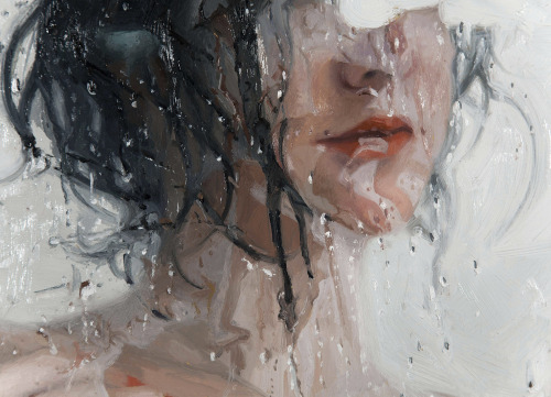 idreamofaworldofcouture:  Paintings by Alyssa Monks 