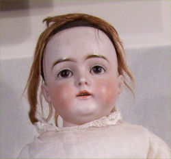 hazedolly: Antique bisque head doll by Kestner Photo credit: eBay seller ID “1960sbarbie” 