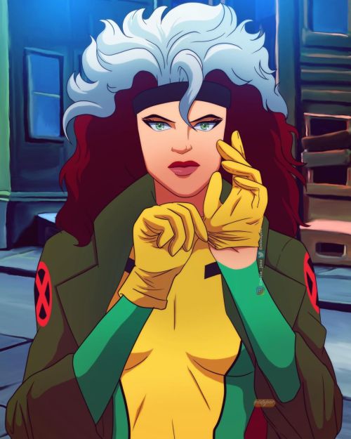 mistajonz: ✨A quick Marvel Comics Rogue from the classic 90’s X-Men animated series that ran on Fox 
