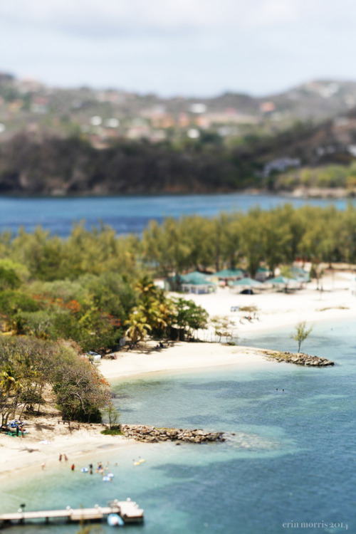 earthbeautifulphotography: Pigeon Island - Saint Lucia June 2014 Taken with my tilt-shift lens from 