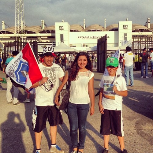 #ColoColo #Monumental #Cousins (en Estadio Monumental David Arellano)