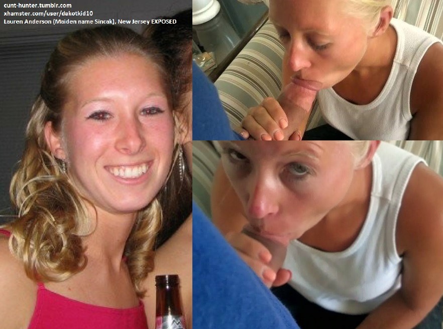 cunt-hunter:  Lauren Anderson (Maiden name Sincak), New Jersey EXPOSED 