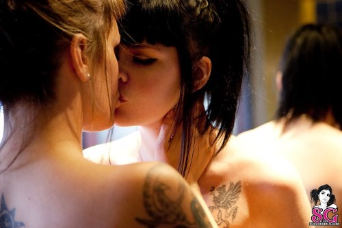 lesbiansilk:  Cori - Suicide Girls source 