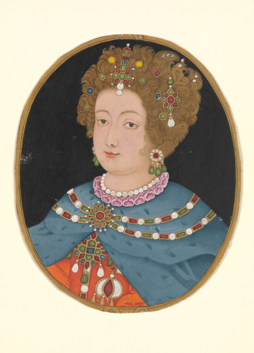Lady in Elizabethan Costume, Islamic ArtMedium: Opaque watercolor, gold, and silver on paperPurchase