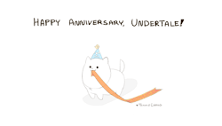 temmiechang:  Undertale anniversary!! 