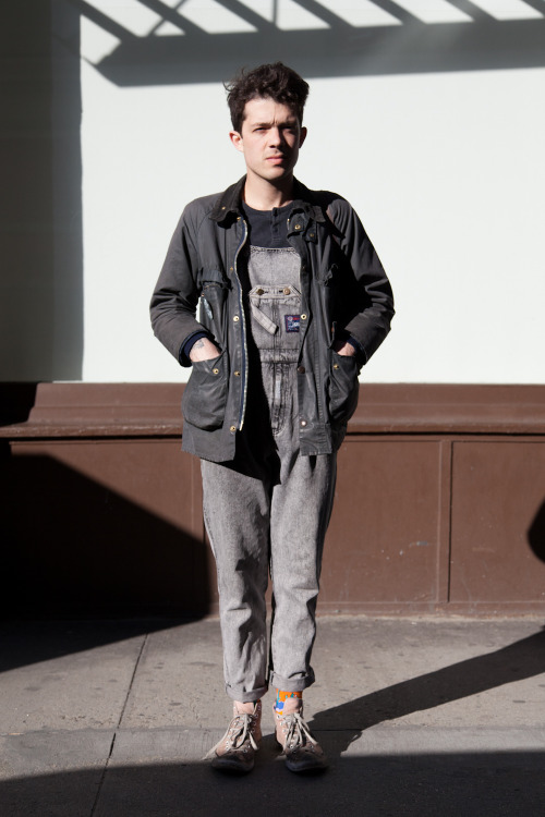 faderstyle:
“ ON THE STREET: SUPER FLY OVERALLS
SEE MORE PHOTOS
”