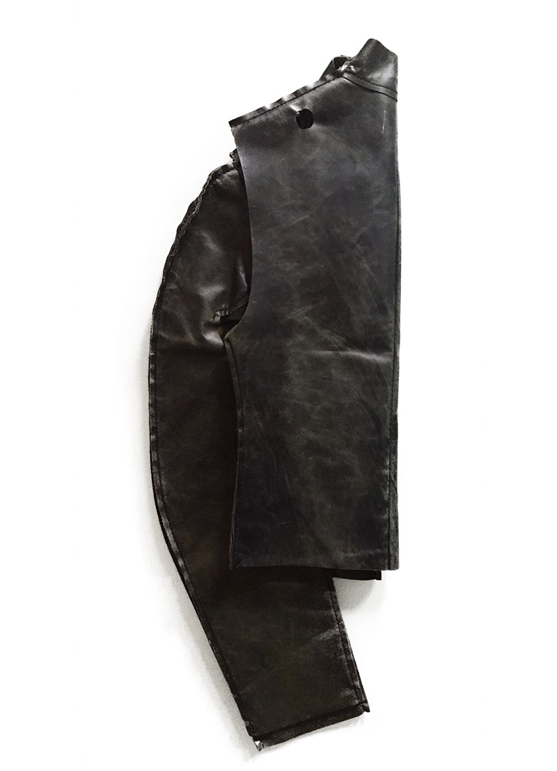 humalien: “FLAT” LEATHER JACKET FROM MAISON MARTIN MARGIELA S/S 1998