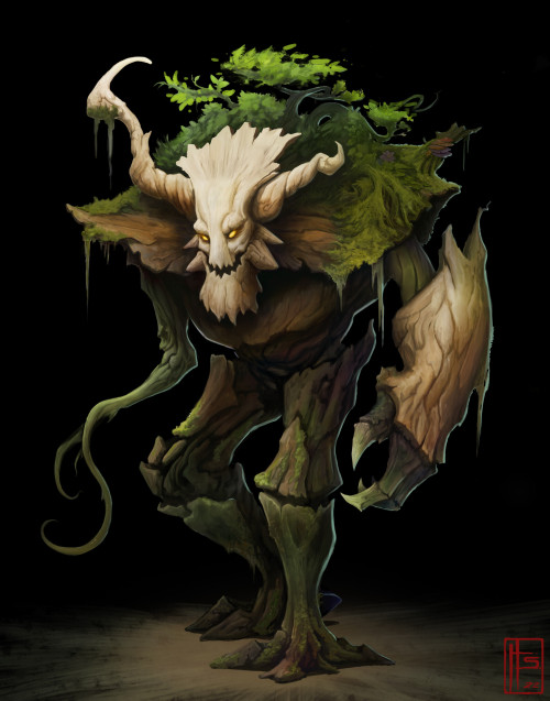 March of the Living Trees and Plants - Character Design Challenge by selected artists: Miguel Almeid