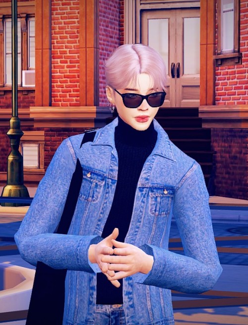 Heyy! I’m back with a remake of my Jimin sim ;) I tried to copy his outfits as much as I can, hope y