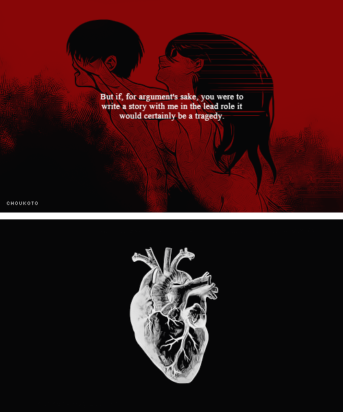 choukoto:     「 東京喰種 」━━━━━━━━━━━━━━━━━━━━━━━━━❞ Get Out Alive     ❞   
