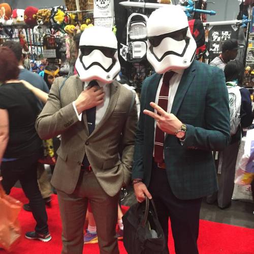 Stylin Storm Trooper’s #NYCC2015 #NYCC #NewYorkComicCon (at Jacob K Javits Convention Center)