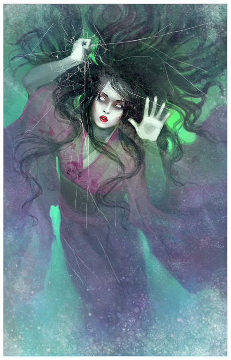 awesomedigitalart:  Yuki-Onna by DrawingNightmare