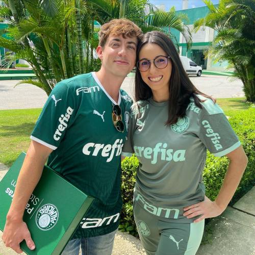 alecolturato #TBT com o @kevinmchale para dizer que às 15h tem vídeo com ele na TV Palmeiras! Visita