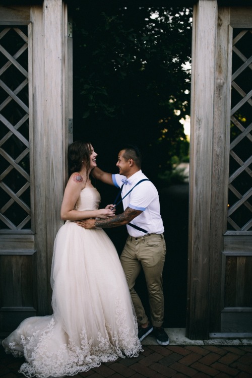 We met almost a year ago at the place we were both working in Evanston Illinois. When I finally got 