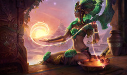 summonersofruneterra:  Sun Goddess Karma