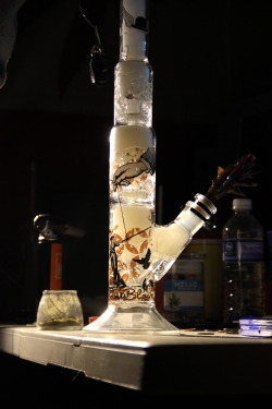 itsawaterpipe:  Kief rips out of a clean Sheldon Black 