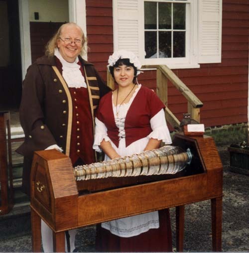 Benjamin Franklin’s Glass Armonica,Ben Franklin really was a genius of his time.  Founding Fat