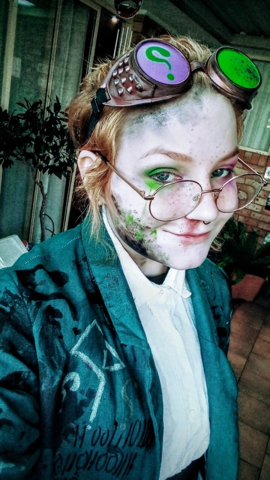Wearing This To A Cosplay Convention Today, I Got Facepaint In My Eye