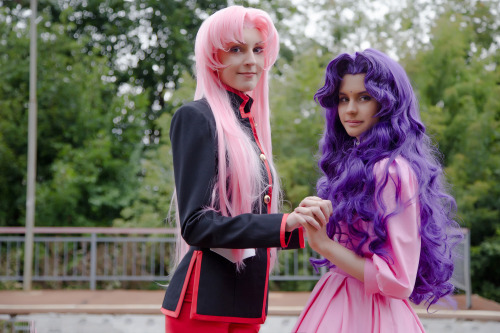 Third - and final - part of our “Shoujo Kakumei Utena” post-canon cosplay photoset.  (3/3)First part