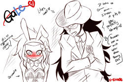 ruukazu:  just some sketch from the omake… ~♥ I see Mashima is putting more GaLe in his arts =w=