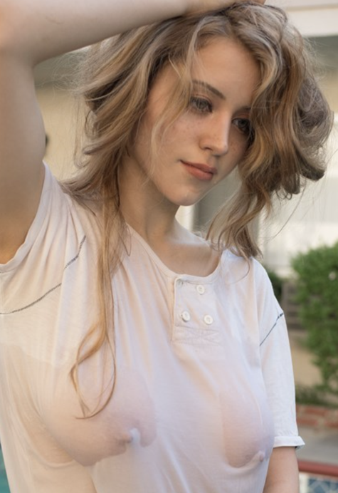 septicskepticthesecond: badbitchesglobal:  Caylee Cowan  Caylee Cowan - 21 USA - Blond BlueGreen Eyes Large Boobs - Wet Tee Shirt by the Pool!!!!! Normally I go for girls with small titties, the smaller the better.  Caylee Cowan, shown here in a set