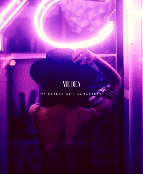 queeenpersephone: modern myths network | event five | neon | metaphysical↳ medea for @helenstroy