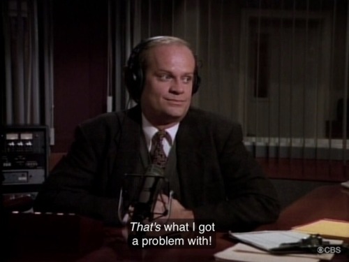 Frasier you absolute shithead.