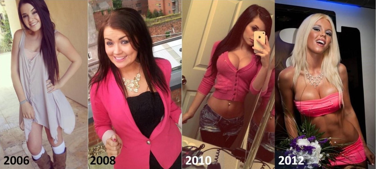 Before and After Bimbos!