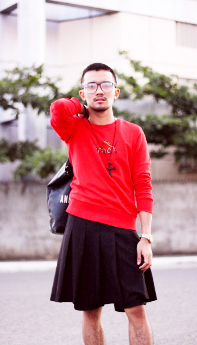 boys in skirts