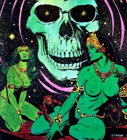 sorcerersskull:  Art by Jim Starlin 