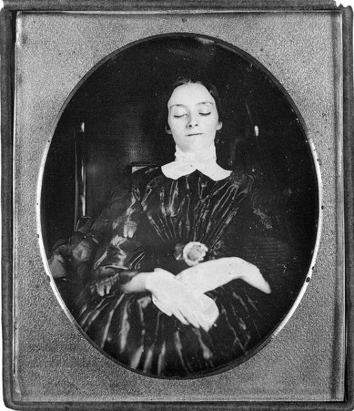  Post-mortem photography (also known as memorial portraiture, memento mori or mourning