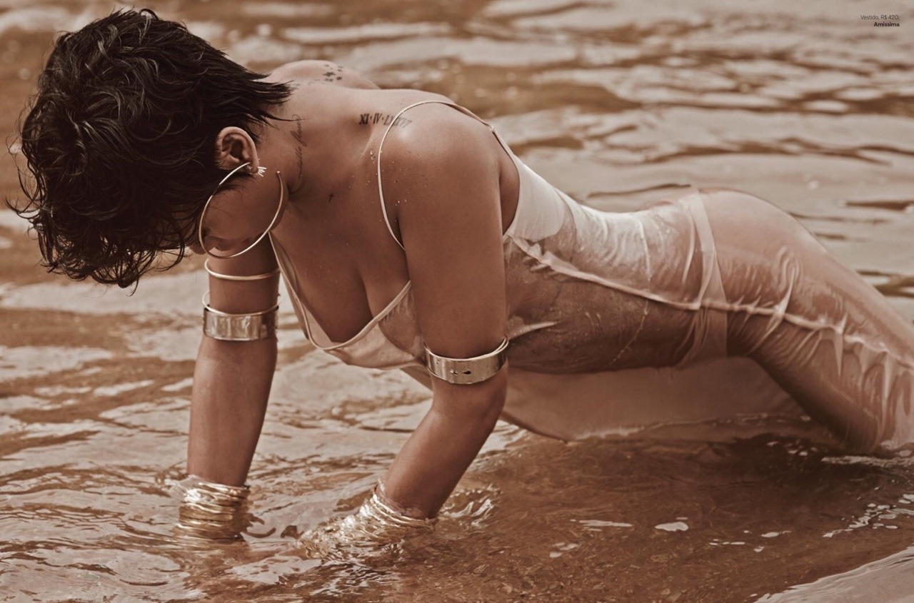 worldsmoda: Rihanna for VOGUE BRAZIL, May 2014. By Mariano Vivanco  Style: Yasmine