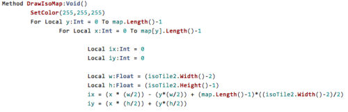 I’ve uploaded the code of the last example to GitHub. github.com/ilovepixel/Isometric-