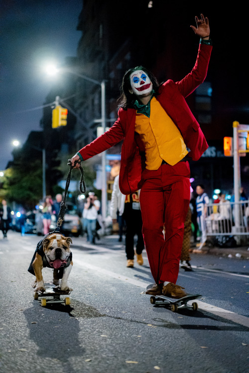 Halloween in NYC is crazy.