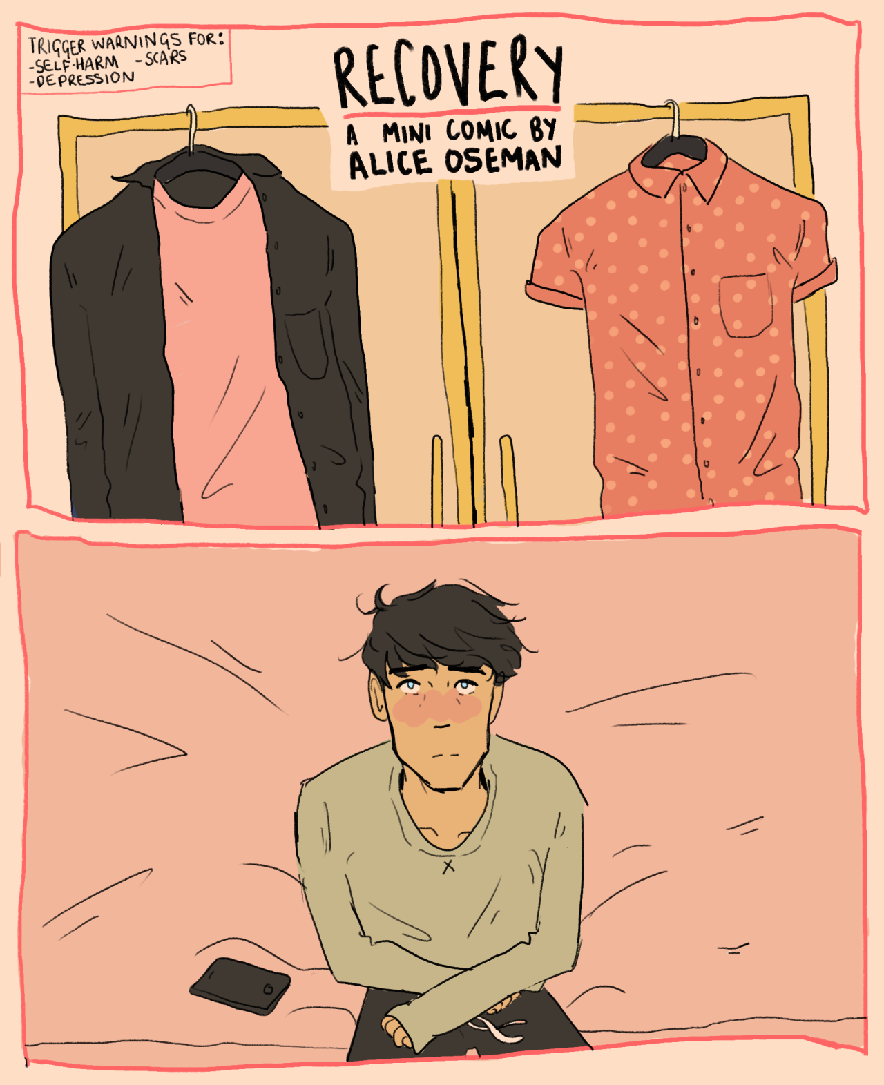 tor-toise-shell:  spacezeros:  a summer comic about one part of recovery  I love