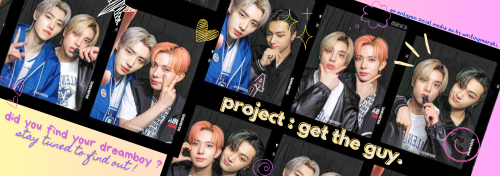 Project : Get The Guy Enha Hyung Line Smau.