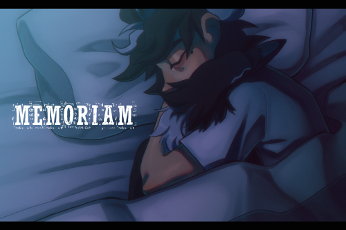The nights are always calm before the storm.Memoriam webcomic coming soon.